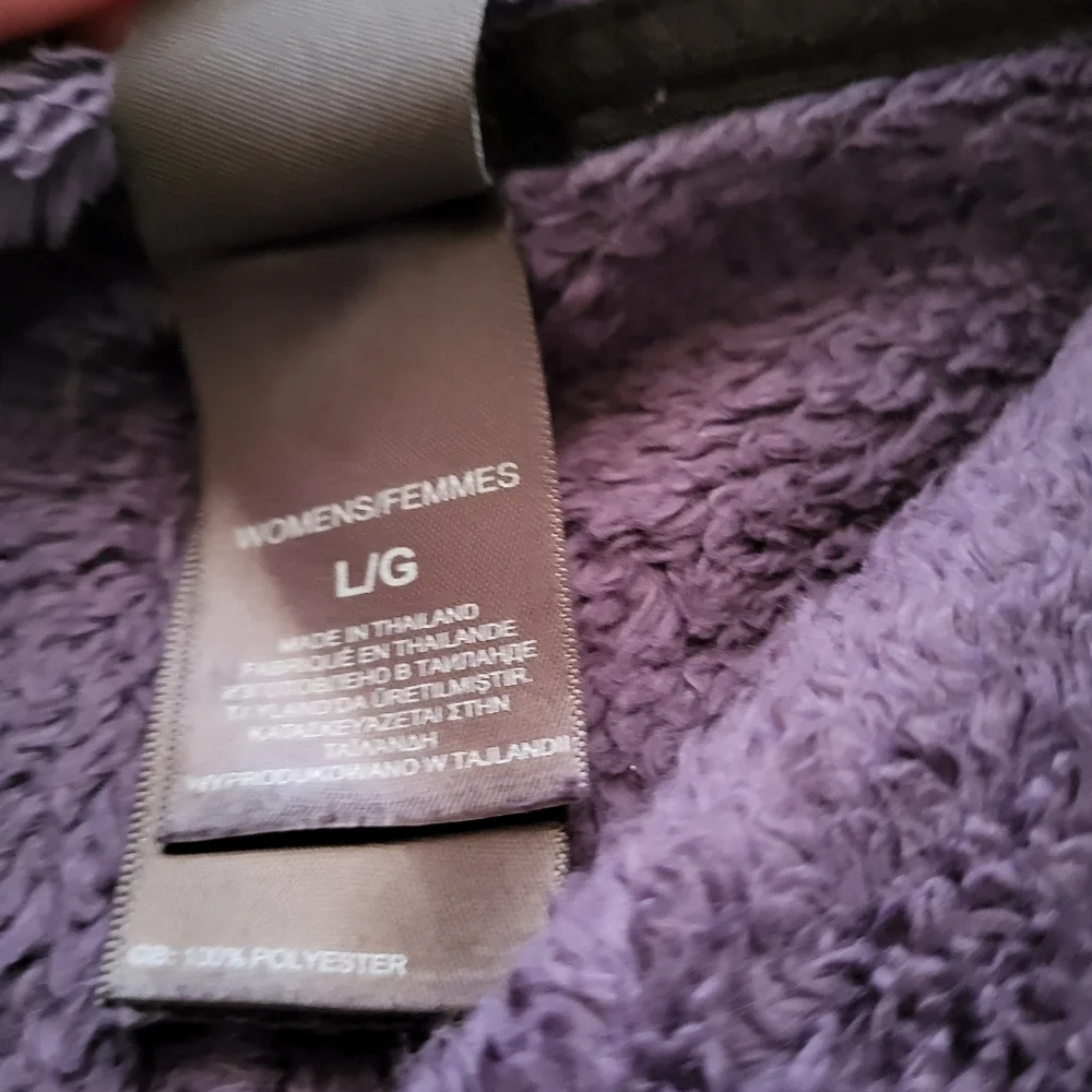 The north face women's snap collar osito, large. - Picture 5 of 10